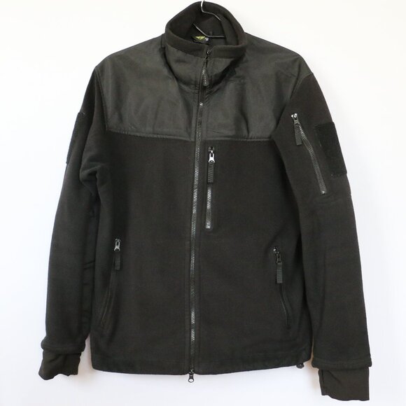 Condor Alpha Micro Fleece Tactical Jacket Black Medium - Picture 1 of 16